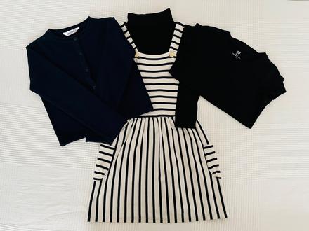 Tmavomodry sveter coccodrillo, vel.128, coccodrillo,128