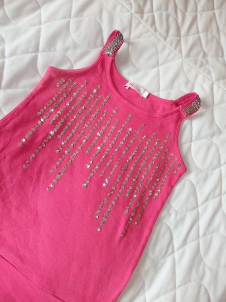 Flitrové tielko miss e-vie na 9-10 rokov, 140