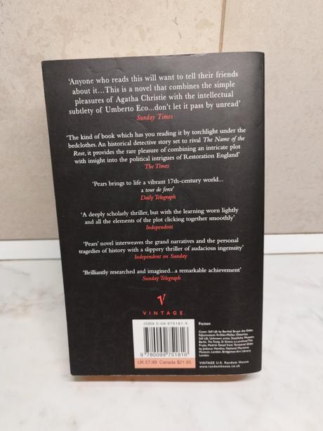 Iain pears - an instance of the fingerpost v, 