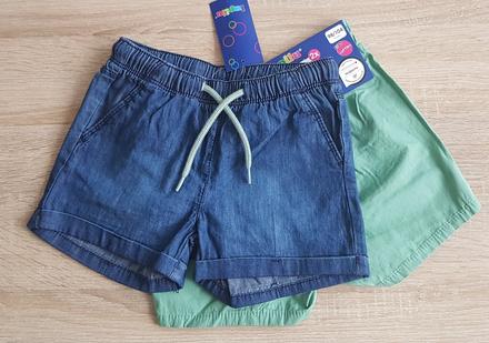 Ľahké šortky 98/104, lupilu,98
