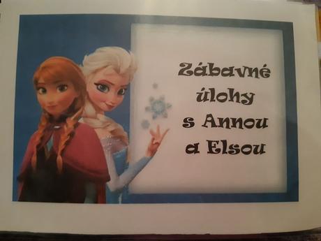 Zosit s aktivitami frozen (activity book),