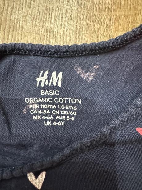 Tričká, h&m,110