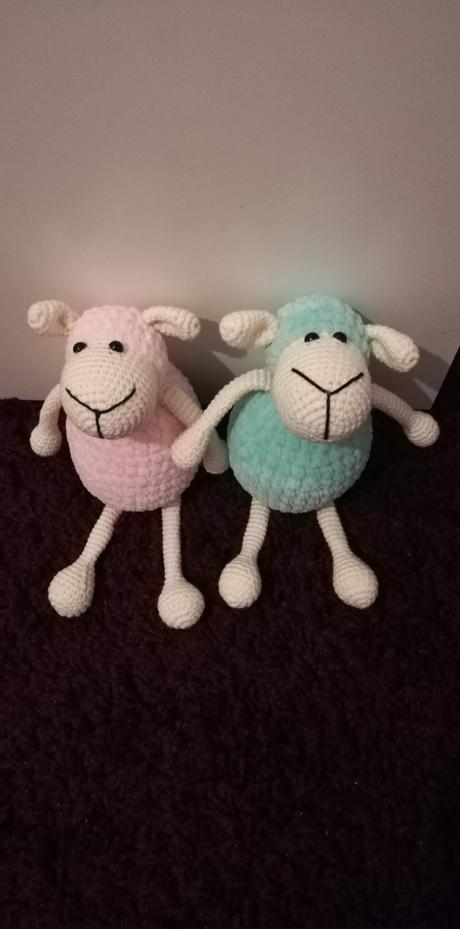 Háčkované ovečky,