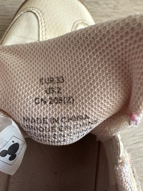 Tenisky na suchý zips h&m stitch&angel 33, h&m,33