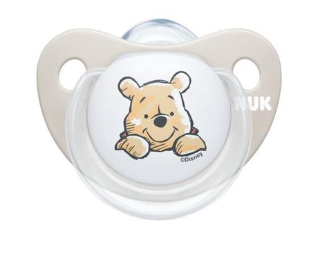 Nuk cumlík trendline macko pu s púzdrom 2ks, 0-6m, nuk