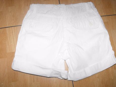 Biele cargo šortky zn. george, george,134