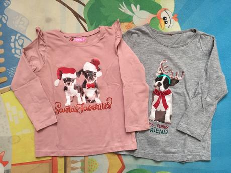 Tricko so psikmi + zadarmo sive tricko so psikom, lindex,104