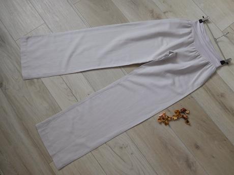 Ľanové nohavice s pružným pásom-s, 34/32, s