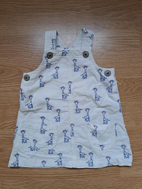 Menčestrová sukňa na traky, h&m,68