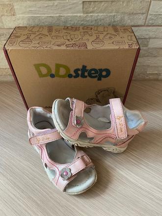 Kožené sandálky d.d.step 27, d.d.step,27