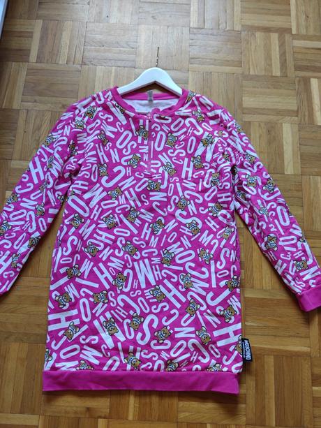 Moschino bear originál dámske šaty s vreckami, moschino,m