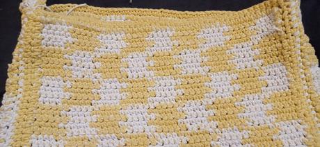 Háčkovaná taška handmade, 