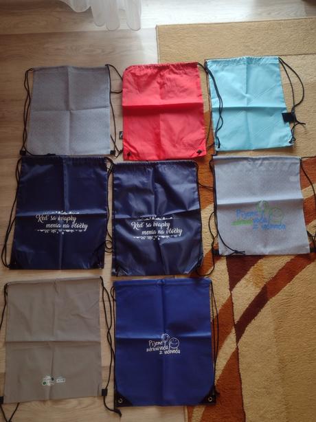 Vrecúška na úbor / prezuvky., 