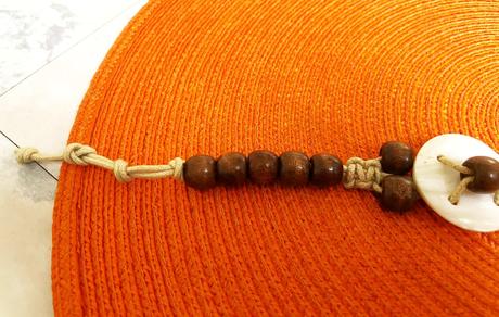 Naturálny perleťový náhrdelník - obojok, 