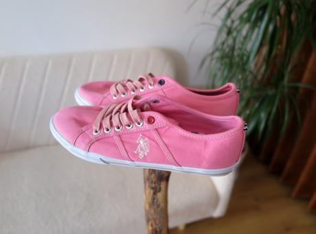 Dámske ružové tenisky, u.s. polo assn.,36
