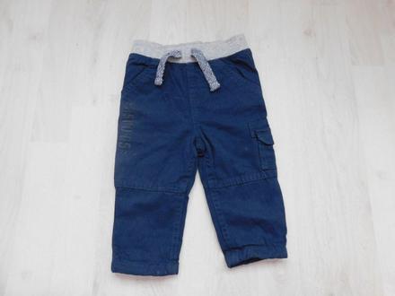 Podšité nohavice 6-9 mes., f&f,74