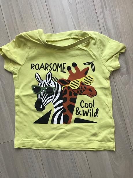 Tričko safari, baby club,80