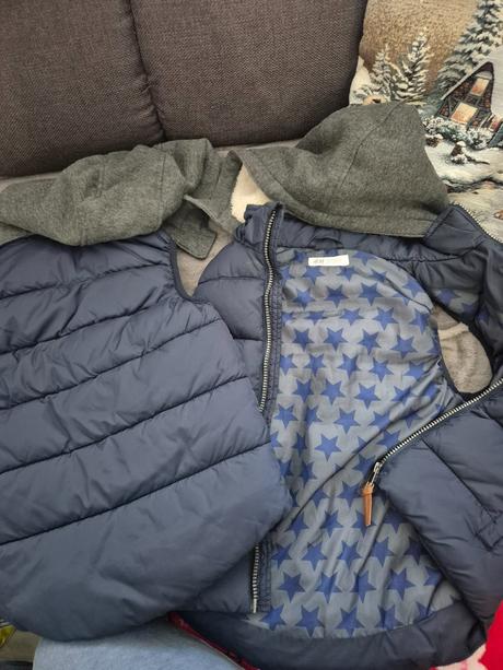 Vestičky hm- 2ks, h&m,122