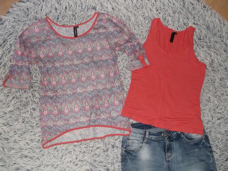 Blúzka+ tielko bonprix s, bonprix,s