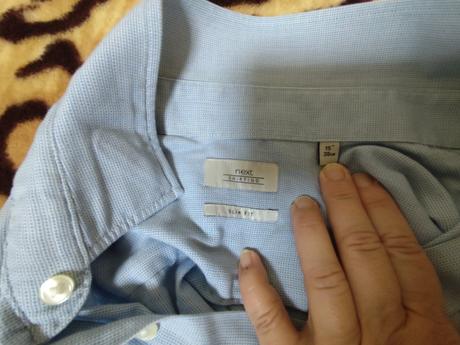 Bledomodra panska next slim fit kosela, next,l