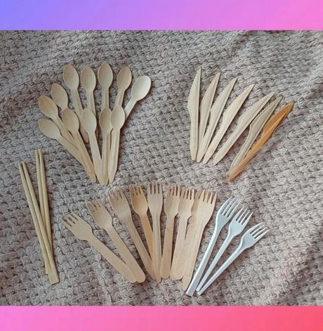 Jednorázový eko príbor 34ks, 