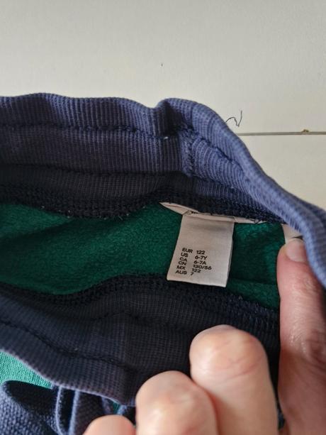 Tepláky, h&m,122