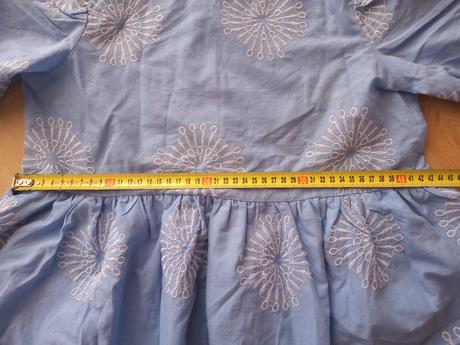 Belasé vyšívané babydoll šaty, sinsay,xs