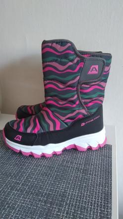 Snehule čižmy ako nové, alpine pro,31