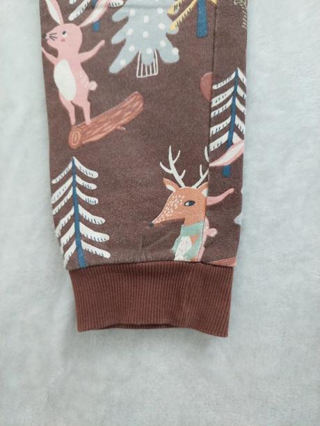 Tepláky lesné zvieratká zn.lindex veľ.128, lindex,128