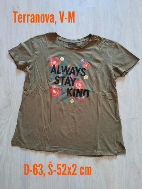 Dámske tričko, terranova,m