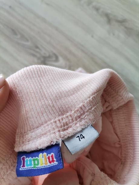 Dievčenské ružové nohavice, lupilu,74