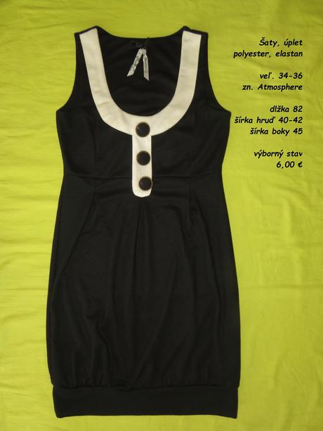 Elegantné šaty (34-36), atmosphere,36