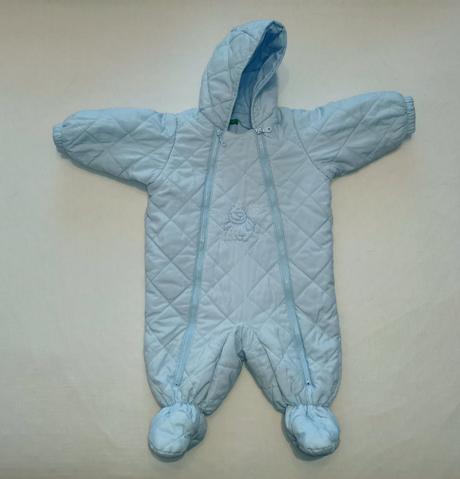 Zimný overal benetton - veľkosť 66/68, benetton,68
