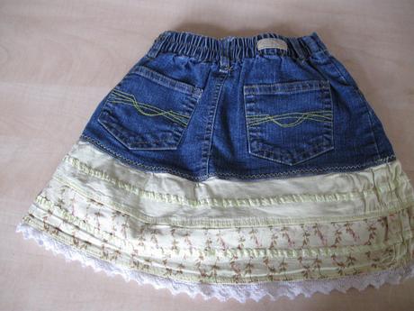 Dievčenská riflová suknička, 104/110, 110