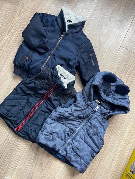 Prechodna bunda, vesta velkost 6-9m, 74