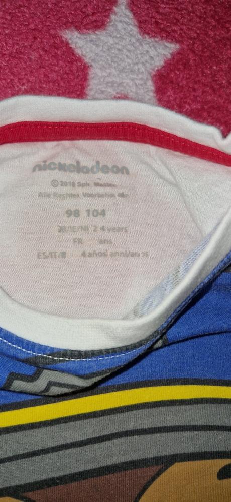 Tričká paw patrol a pokémon, v. 98/104, 98