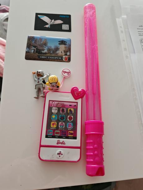 Bublifuk telefon magnetky.., 