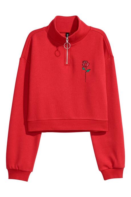 Crop mikina h&m xs, h&m,m / s / xs