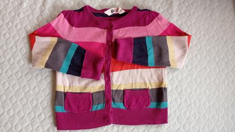 Farebný sveter, h&m,98