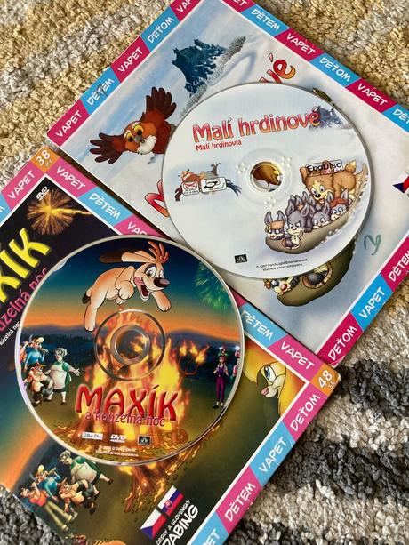 Dvd rozprávky 4ks, 