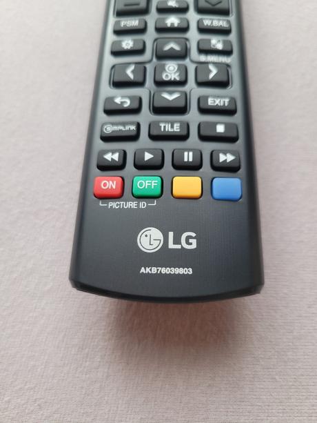Ovládač tv lg, lg