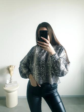 Mikinový top m, bershka,m