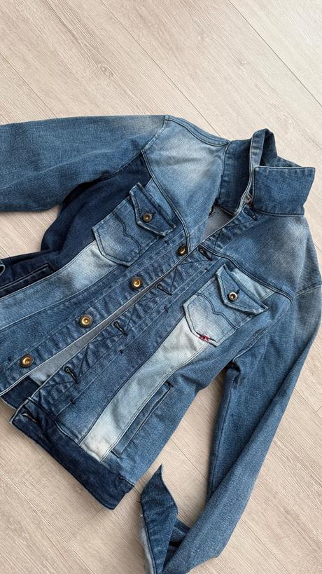 Riflova bunda retro jeans, s