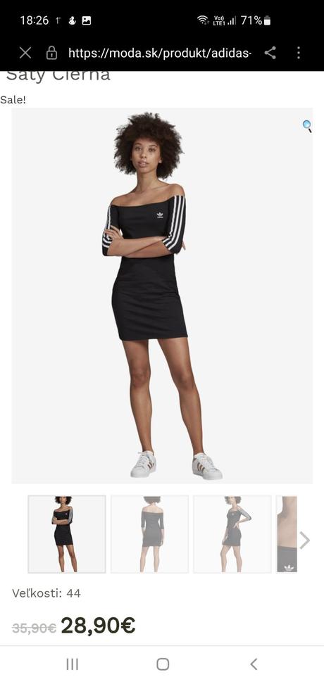 Adidas šaty, adidas,38