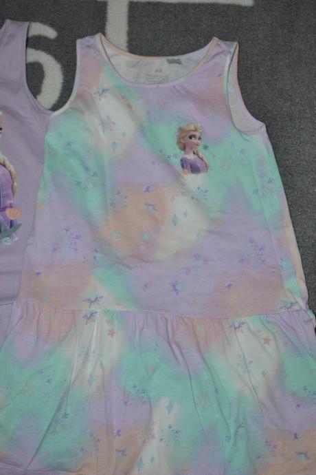 Šaty pre dievčatko h&m v.122/128...5ks, h&m,122