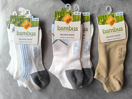 Priedušné bambusové ponožky, nízke, 39-42, 39 / 40 / 42