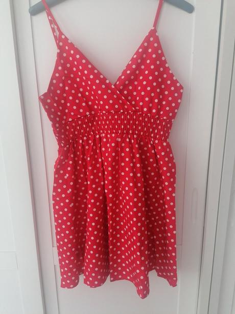 Guličkate šaty, l / xl