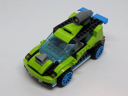 Lego creator 31074 rocket rally car, 