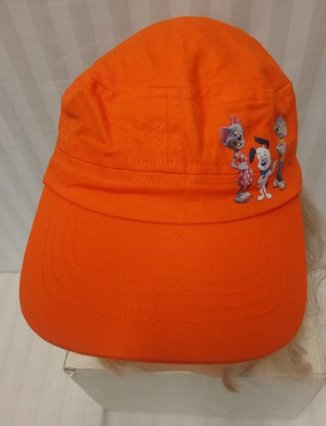 Oranžová šiltovka s motívom č. 631, lilibiggs, 52+, 52