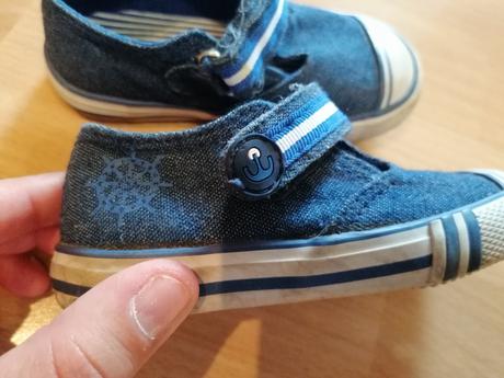 Modré plátenky, mothercare,21